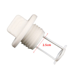 Circular Drain <b>Plug</b> Boat Stern Drain Valve For <b>Replace</b> Repair Rubber Boat Fiberglass Boat - Product Image 2