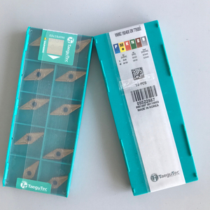 VNMG 160408 EM TT9080 Taegutecs Insertos de Carburo de Tungsteno para Torneado CNC Herramientas OEM Personalizadas Recubrimiento CVD Forma de Rombo 3 Años - Product Image 3