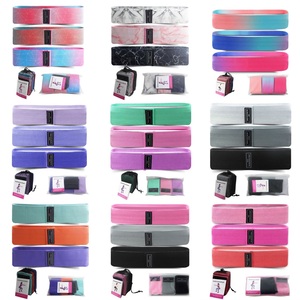 NQ SPORTS Set di Fasce Elastiche Personalizzate per Glutei, Bande di Resistenza per Allenamento Fitness, Yoga e Squat per Donne - Product Image 4