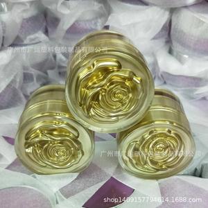 Tarro de crema acrílico cilíndrico con tapa de rosca de 1230g, envase cosmético para crema facial, botella recargable al por mayor - Product Image 5