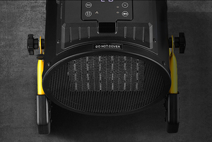 110V quạt nóng công nghiệp 304 Ống sưởi ấm 110/60Hz chúng tôi ca EU 1500W điều chỉnh nhiệt độ nóng với khuyết tật (HUN KHÓI) trong kho - Product Image 3