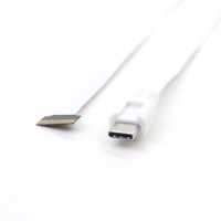 Connecteur mâle Type-C à connecteur FFC à 24 broches, câble plat flexible personnalisé, câble de câblage FFC plat flexible