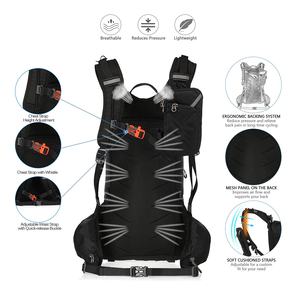 Sac à dos multifonctionnel pour sports de plein air, voyages, trekking, camping, randonnée, équitation, sac d'hydratation imperméable avec <span class=keywords><strong>housse</strong></span> de pluie - Product Image 5