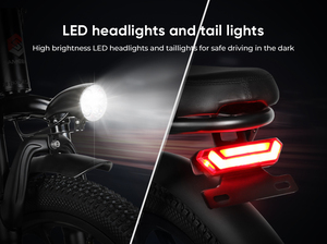 จักรยานไฟฟ้าสำหรับเมือง350W พับได้20 "48V 13Ah แบตเตอรี่ลิเธียม - Product Image 6