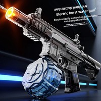 Permainan Tembak Air Otomatis untuk Anak-Anak, Mainan Luar Ruangan Musim Panas, Pistol Air Multi-Mesin Victor Elektrik