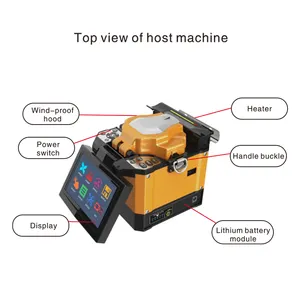 Nuovo A-86S Splicer automatica a fusione a fibra ottica splicing macchina splicing fibra ottica