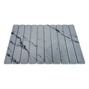 מותאם אישית נגד החלקה מהירה ייבוש אנטי-בקטריאלי מחצלת עיצוב פשוט מתקפל לחות תמיכה עבור חדר אמבטיה - Product Image 1