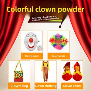 Disfraz de Payaso para Adultos de HP Halloween, Conjunto Único para Representaciones Teatrales - Incluye Disfraces - Product Image 2