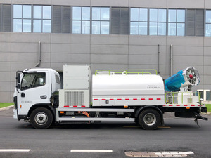 Véhicule de suppression de la poussière et de balayage sanitaire Dongfeng 5091 avec moteur et pompe, réservoir d'<span class=keywords><strong>eau</strong></span> de 5-6 m, poids de 8995 kg, garantie d'un an - Product Image 1