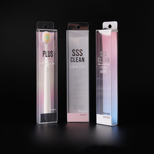 Scatola Trasparente in <span class=keywords><strong>PVC</strong></span> Riciclato con Foro per Appendere, per Confezionamento Spazzolini da Denti - Product Image 2