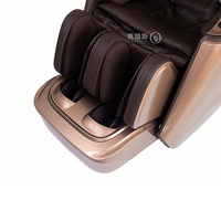 Nouveau design de fauteuil de massage électrique portable de luxe à corps entier avec fonction Shiatsu, gravité zéro, commande vocale IA et design pliable