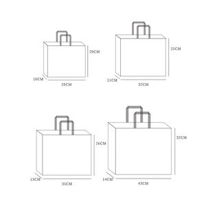 LH Custom Design Luxury Biodegradable Durable Kraft Paper <b>Bags</b> with Embossing for Jewelry Brand - Product Image 6
