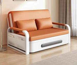 EU Foldable <b>Bed</b> Dual Function New Design Living Room Balcony <b>Space</b> <b>Saving</b> Extendable Multi Purpose Sleeping - Product Image 3