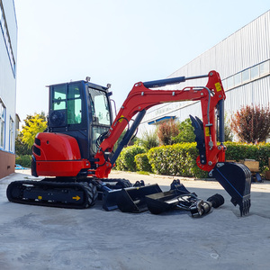 Mini-excavatrice avec bras pivotant 1,5 tonne 1,8 tonne 2 tonnes 3,5 tonnes Cabine d'excavatrice conforme aux normes d'émission EPA Euro 5 - Product Image 2