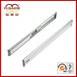 Personalizado do oem 35mm única extensão 2 dobras com deslizamento interno curto gaveta telescópica deslize especial - Product Image 2