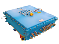 Boîtier de commande antidéflagrant IP66 pour zones dangereuses Ex Db IIB T6 Gb, coffret de distribution d'alimentation ignifuge
