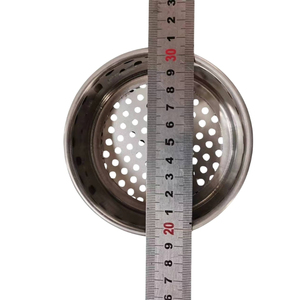 Perforated Aperture Test Sieve, 200mm Stainless Steel Round Hole Sieve for Soil Sand Screening - Product Image 3