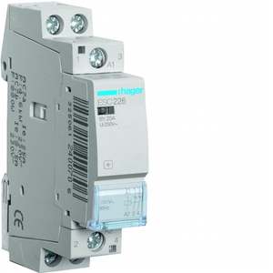 ESC226 Personnalisable avec contacteur éco Hagers 2 NC 230 V AC 25 A module 1 DIN - Product Image 1