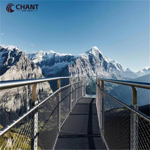 2.0mm 50*50mm linh hoạt <span class=keywords><strong>SUS304</strong></span> sus316 dây thép không gỉ dây lưới chống gỉ bảo vệ không gỉ để bảo vệ rơi - Product Image 4