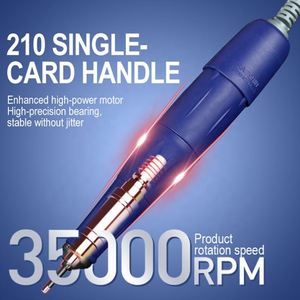 AT-ND-185&105L Professional Manufacturing Nail Drill Machines Electric Manicure Carving Jade <b>Polishing</b> Machine - Product Image 4