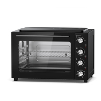 Four à convection électrique 35L avec boîtier métallique et double plaque céramique, fonctions de cuisson et de grillage