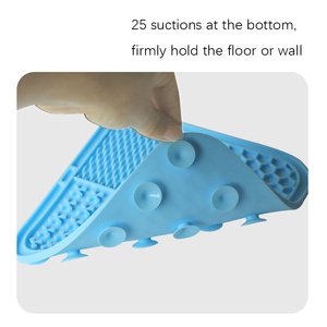 Alfombrilla de silicona para lamer para perros y <span class=keywords><strong>gatos</strong></span>, comedero lento con ventosas, alfombrilla calmante para aliviar la ansiedad de mascotas, juego OEM ODM - Product Image 6