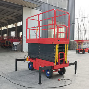 Lift Gunting Hidrolik Mobile dengan Kapasitas Beban Berat 500kg hingga 1000kg untuk Perawatan di Ketinggian - Product Image 1