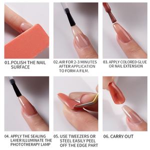 JTING OEM, Etiqueta Privada Disponible, Tratamiento para Mantener las Uñas Saludables, 15 ml, Fluido para Práctica de Uñas, Esmalte de Uñas en Gel UV - Product Image 5