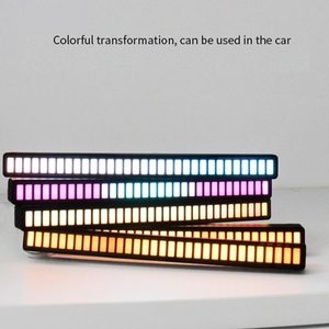 Voice-activated Pickup Rhythm <b>Light</b> for Car Office Bedroom Sound Control Rhythm Beating <b>Light</b> Colorful Music Atmosphere Lamp - Product Image 2