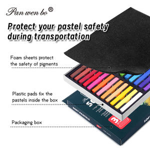 Pastels Tendres Carrés 12/24/36 Couleurs Non Toxiques pour Artistes Enfants Étudiants Débutants - Product Image 3