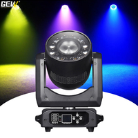 Projecteur LED mobile 2-en-1 300W DMX512 RGBW Zoom Beam Wash Surface pour scène, bar, discothèque, spectacle en direct