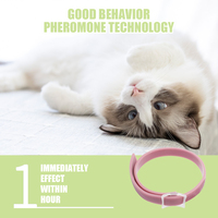 Vente en gros de collier apaisant pour chat de haute qualité, collier apaisant pour chat OEM/ODM, collier apaisant aux phéromones félines pour chat