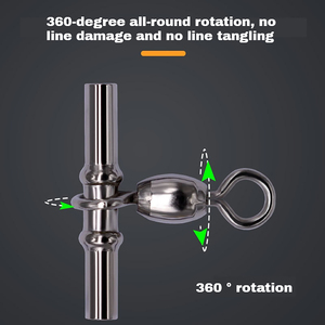 Émerillons <span class=keywords><strong>de</strong></span> <span class=keywords><strong>pêche</strong></span> à <span class=keywords><strong>la</strong></span> ligne croisée en acier inoxydable et laiton <span class=keywords><strong>de</strong></span> haute qualité, 30 mm, à trois voies, pivotants, pour eau salée, garantie 3 ans - Product Image 4