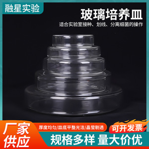 Placas de Petri de Vidrio de 60 mm, 75 mm, 90 mm, 120 mm, de Borosilicato de Alta Calidad para Cultivo Celular, Uso en Laboratorio - Product Image 5