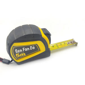 Ruban à mesurer autobloquant 5M avec instrument de mesure de qualité industrielle et outil de mesure avec logo personnalisé 16ft - Product Image 3