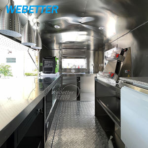WEBETTER Personnalisé Barbecue Fumoir Remorque Mobile Cuisine Fast Food Camion Remorque Entièrement Équipée - Product Image 6