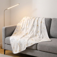 Ensemble de literie pour bébé, couette d'hiver respirante, 100% coton, couverture d'emmaillotage chaude, couvertures en tricot pour bébés nouveau-nés