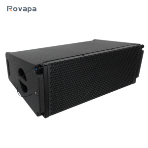 Çift 8 inç 400W Kompakt Line Array Modülü 96dB Hassasiyet 85-20KHz 10x120 Kapsama Alanı Pasif Crossover Konuşma Müzik Surround için - Product Image 3