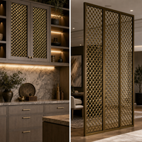 Grille décorative d'extérieur en maille tissée en acier inoxydable pour ascenseur, écran décoratif d'intérieur, grille artistique, décoration d'armoire, cloison luxueuse