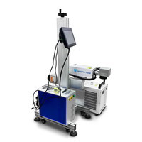 Laser Uv 3W/5W/10W Ligne de produits industriels Refroidissement par eau Machines de marquage laser volantes UV pour plastique métal verre bois