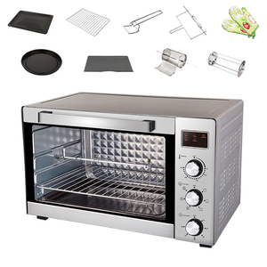 <span class=keywords><strong>Four</strong></span> Électrique Mini Multifonction Autonome Numérique pour la Maison, avec Minuteur de Cuisine, Idéal pour la Boulangerie, Rôtir le Poulet, les Gâteaux et les Pizzas - Product Image 6