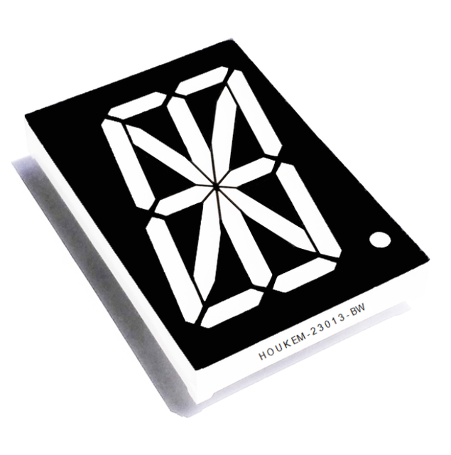 70mm Led 16 Segment Alpha Numeric Display Blue Color 16 Segment Display Module for Elevator