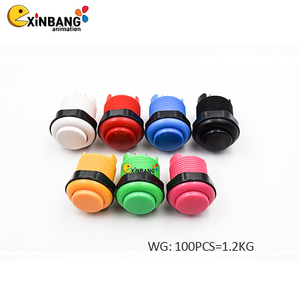Nút Nhấn Trò Chơi 24Mm/28Mm Chất Lượng Cao Dành Cho Máy Chơi Game Nút Chuyển Cá Trò Chơi Arcade - Product Image 3