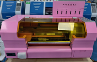 Petite machine d'impression d'autocollants UV DTF Eizoulyn 30CM Nouvelle imprimante UV A3 avec plastifieuse pour transfert de logo Créations d'autocollants personnalisés