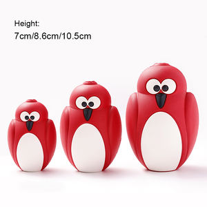 Truelove Durable pingüino en forma de goma Natural masticar perro dispensador de golosinas juguete ecológico fácil de limpiar accesorios para perros al por mayor - Product Image 4