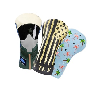 Juego de Fundas <span class=keywords><strong>para</strong></span> Palos de Golf Premium, Impermeables y Duraderas, de PU, <span class=keywords><strong>para</strong></span> Driver, Fairway y Madera, <span class=keywords><strong>para</strong></span> Suministros de Campo de Golf, Venta al por Mayor - Product Image 3