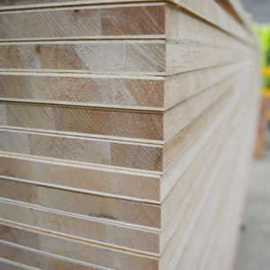 Giá tốt đẹp E0 lớp chưa hoàn thành <span class=keywords><strong>blockboard</strong></span> ván ép sản xuất Walnut Veneer Board cho nhà bếp phòng khách phòng ngủ hội thảo - Product Image 2