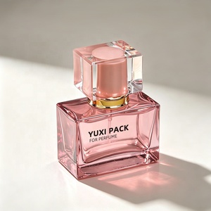 Botella de Perfume de Vidrio de Color Personalizado de Alta Gama, 50 ml, Botella con Atomizador para Viaje, 1.7 oz, Botella de Vidrio Cosmética para Perfume Premium - Product Image 3