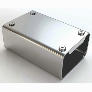Mounting Bracket Brushed Stainless Steel Bending For Industrial <b>Machinery</b> Custom OEM ODM Factory Manufacturer - Product Image 4