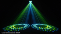 Lyre LED 400W WSW de haute qualité, projecteur à faisceau mobile avec biprisme pour scène, concert, DJ, éclairage de scène professionnel